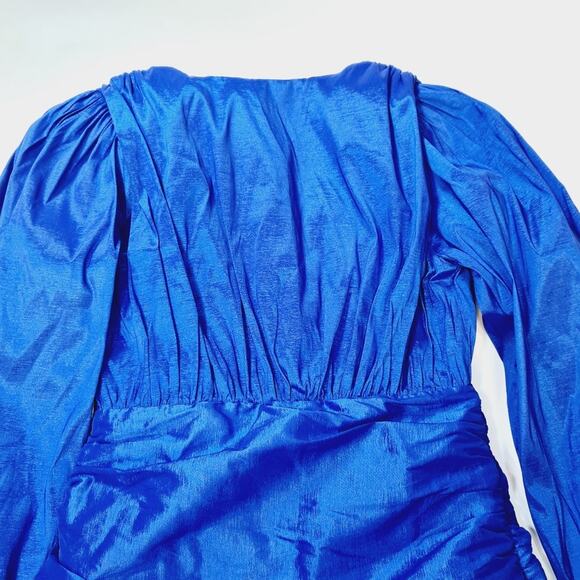 Lovers and Friends Tyra Mini Dress in Indigo Blue Small - Picture 10 of 11